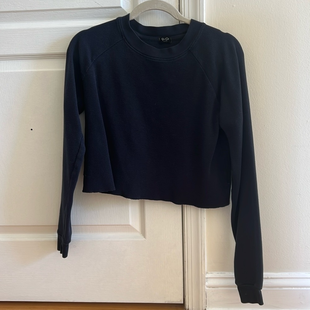 John Galt navy long sleeve